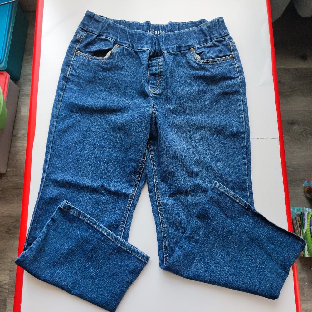 Jessica jeans modern fit straight blue women's size 18